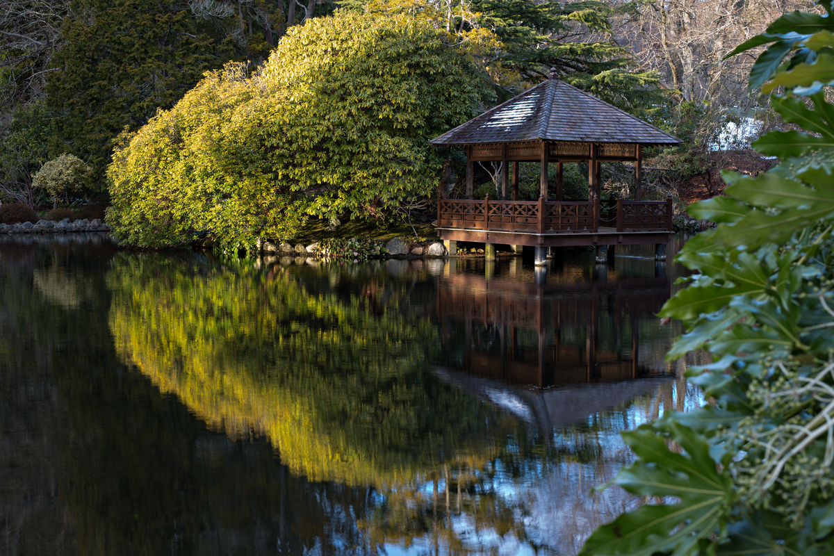 The Japanese gardens at Hatley Park National Historic Site